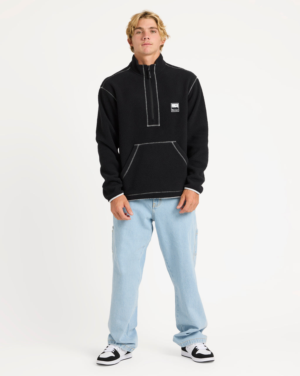 Mens Mercury Polar 1/2 Zip Fleece Jumper