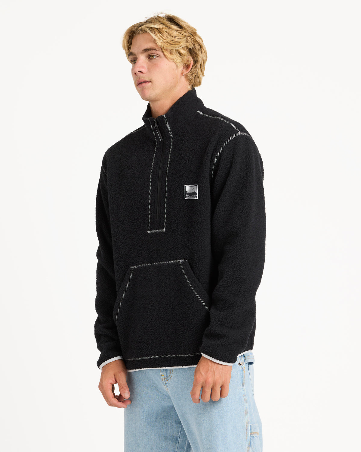 Mens Mercury Polar 1/2 Zip Fleece Jumper