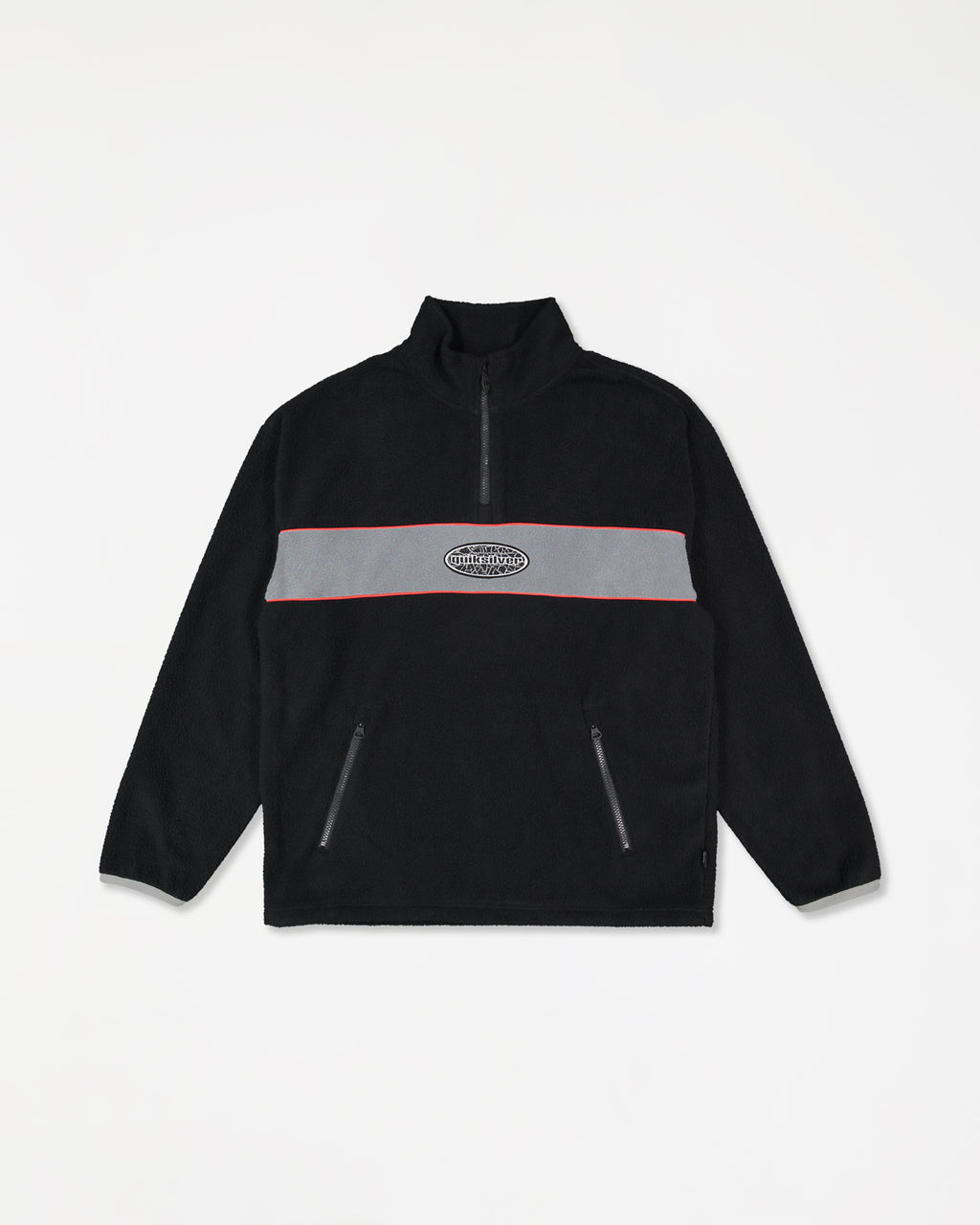 Mens Mercury Panel 1/4 Zip Fleece Jumper