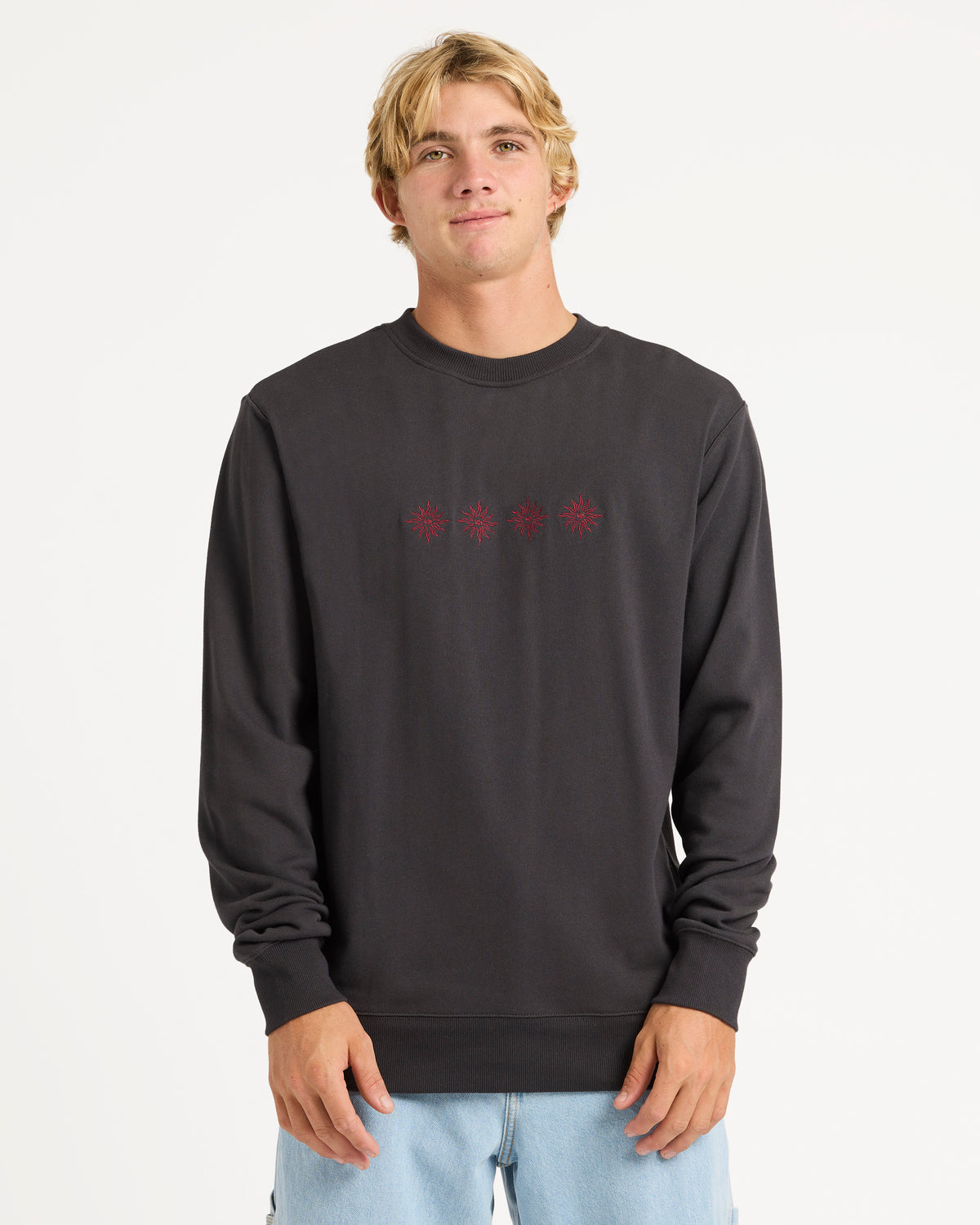 Mens Static Sun Crew Neck