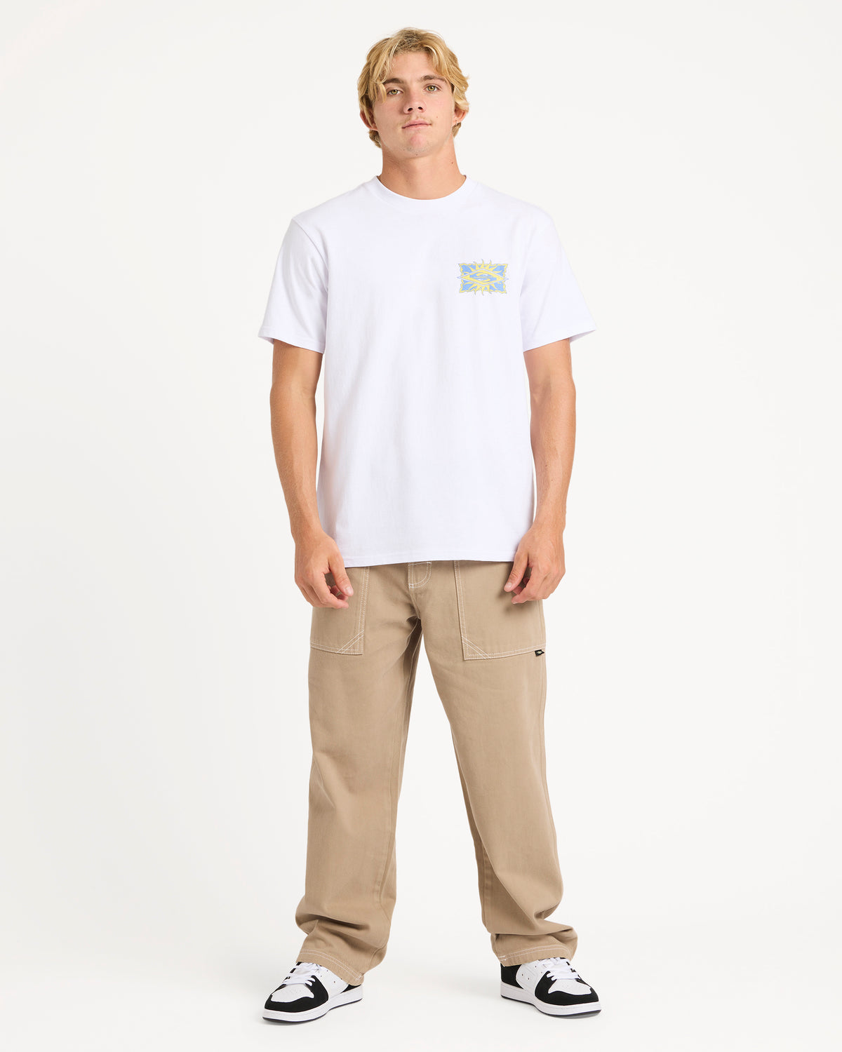 Mens Starfish Stamp T-Shirt