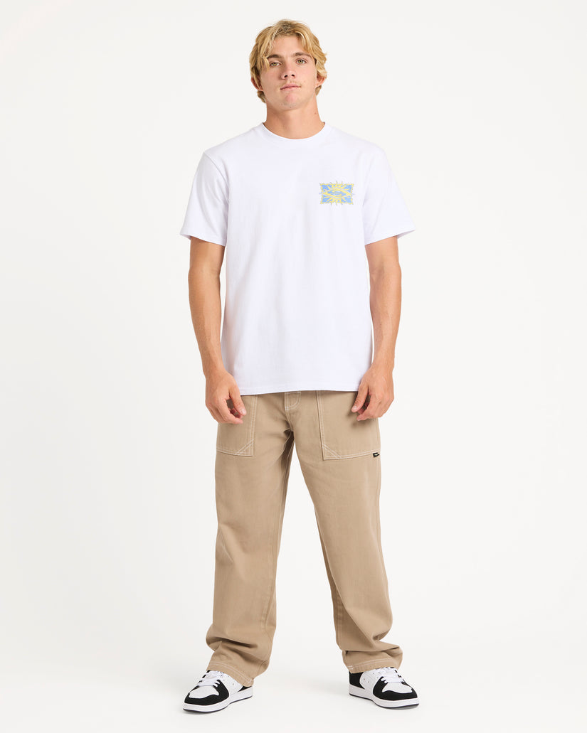 Mens Starfish Stamp T-Shirt