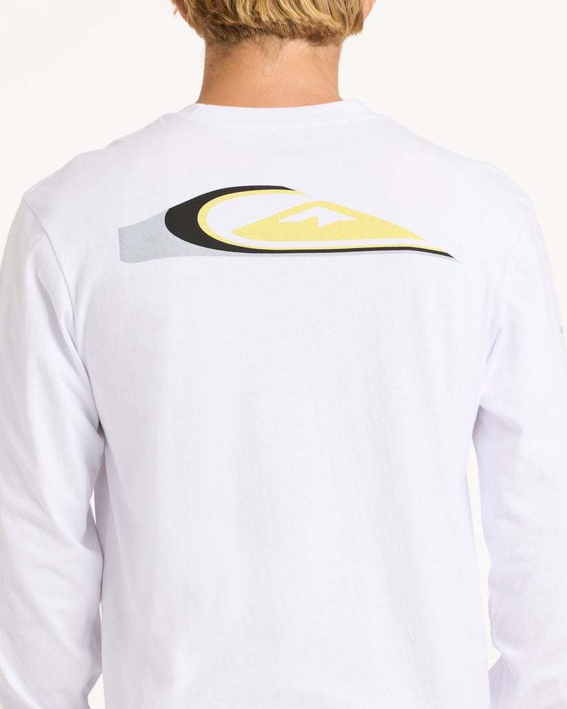 Mens Wrap Drive Long Sleeve T-Shirt