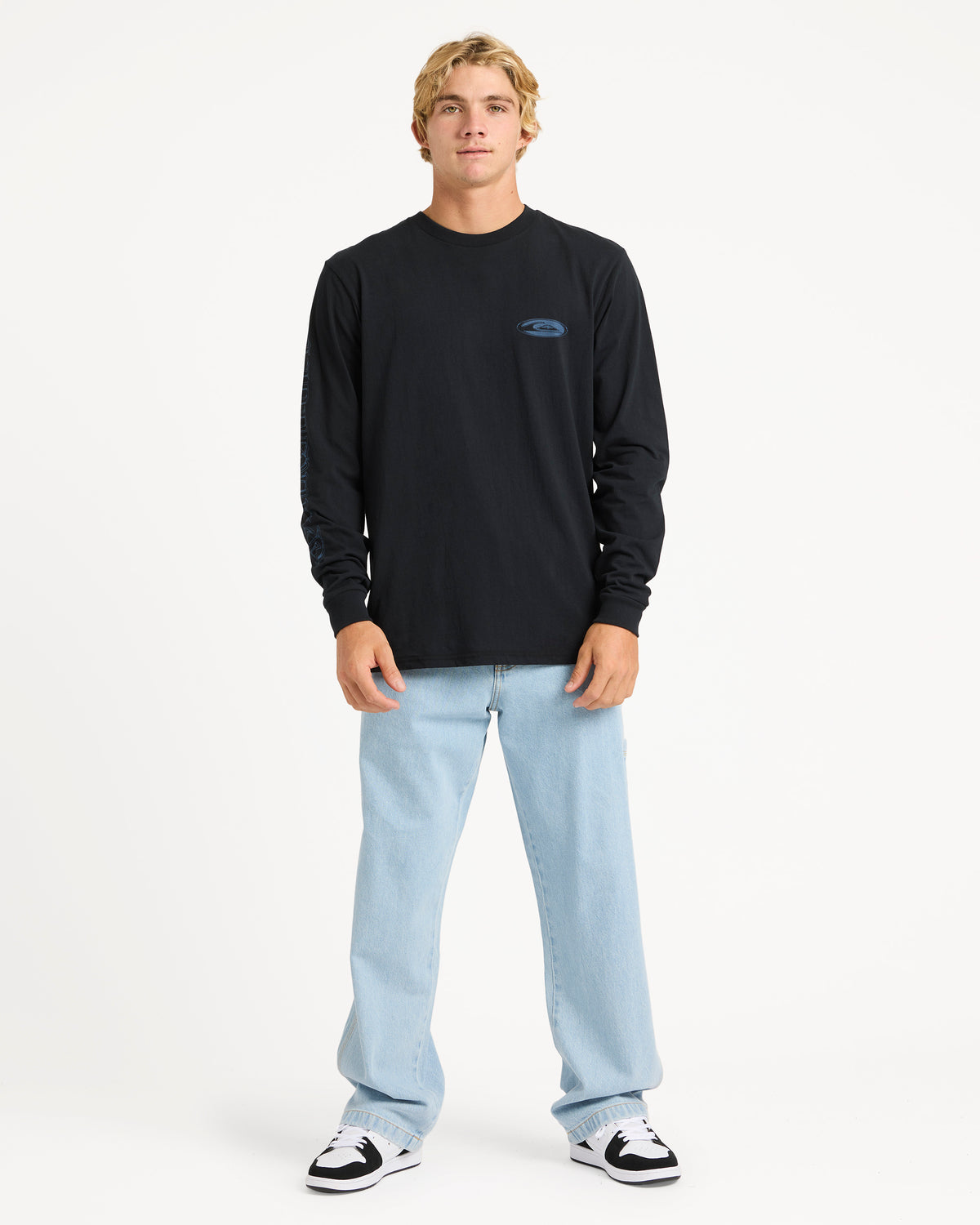 Mens Chrome Long Sleeve T-Shirt