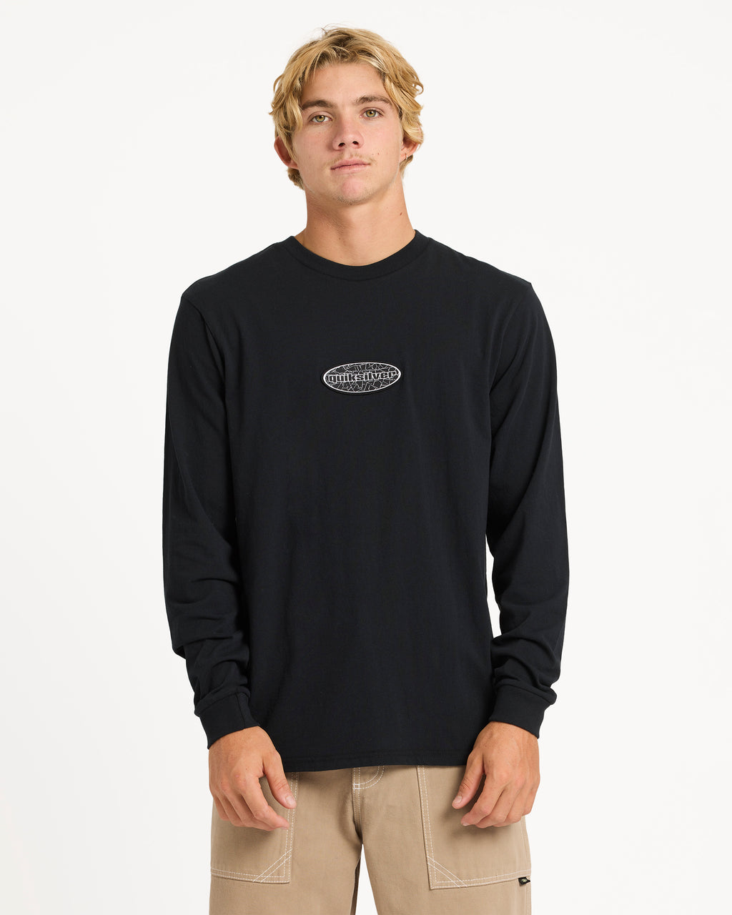 Mens Shattered Long Sleeve T-Shirt