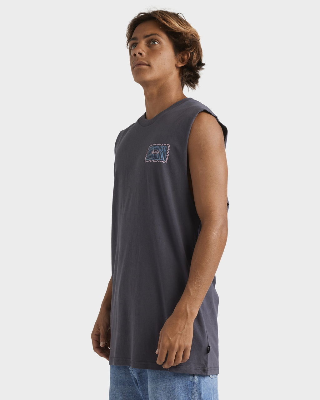 Mens Twisted Tides Muscle Shirt