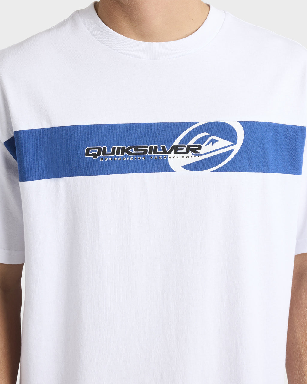 Mens Tilt Panel Knit T-Shirt