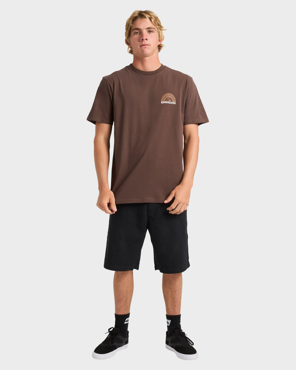 Mens Sunset Arc Wave T-Shirt