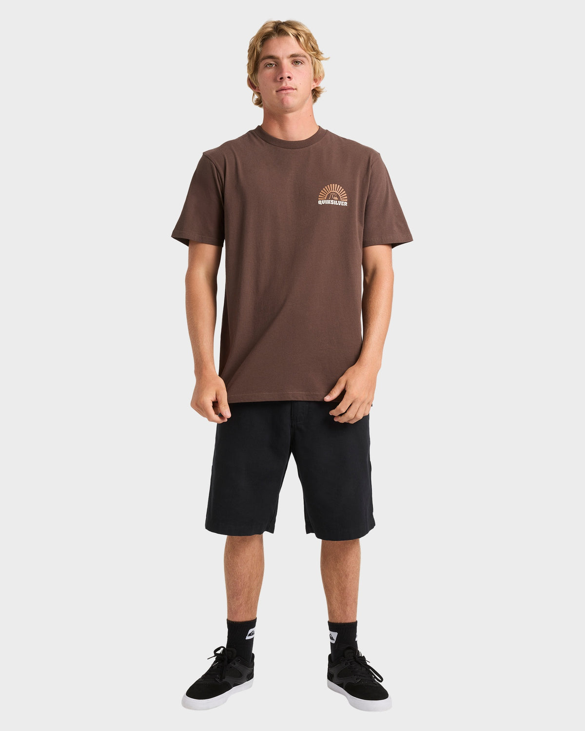 Mens Sunset Arc Wave T-Shirt