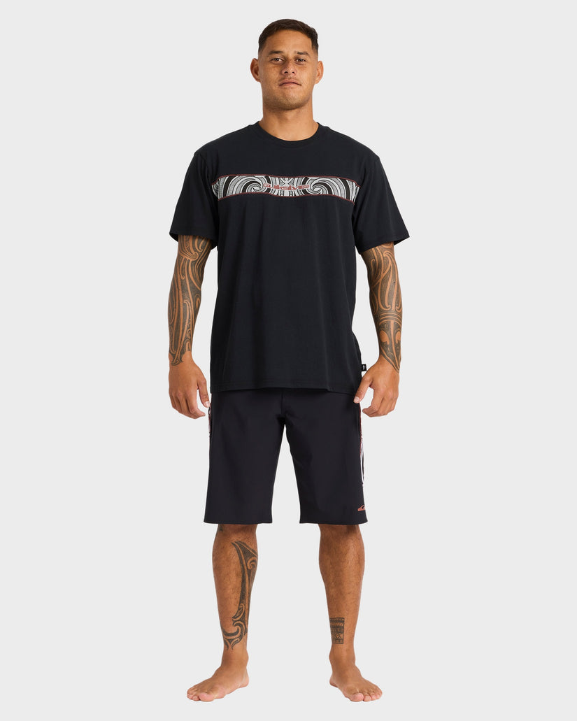 Mens Takarangi Panel T-Shirt