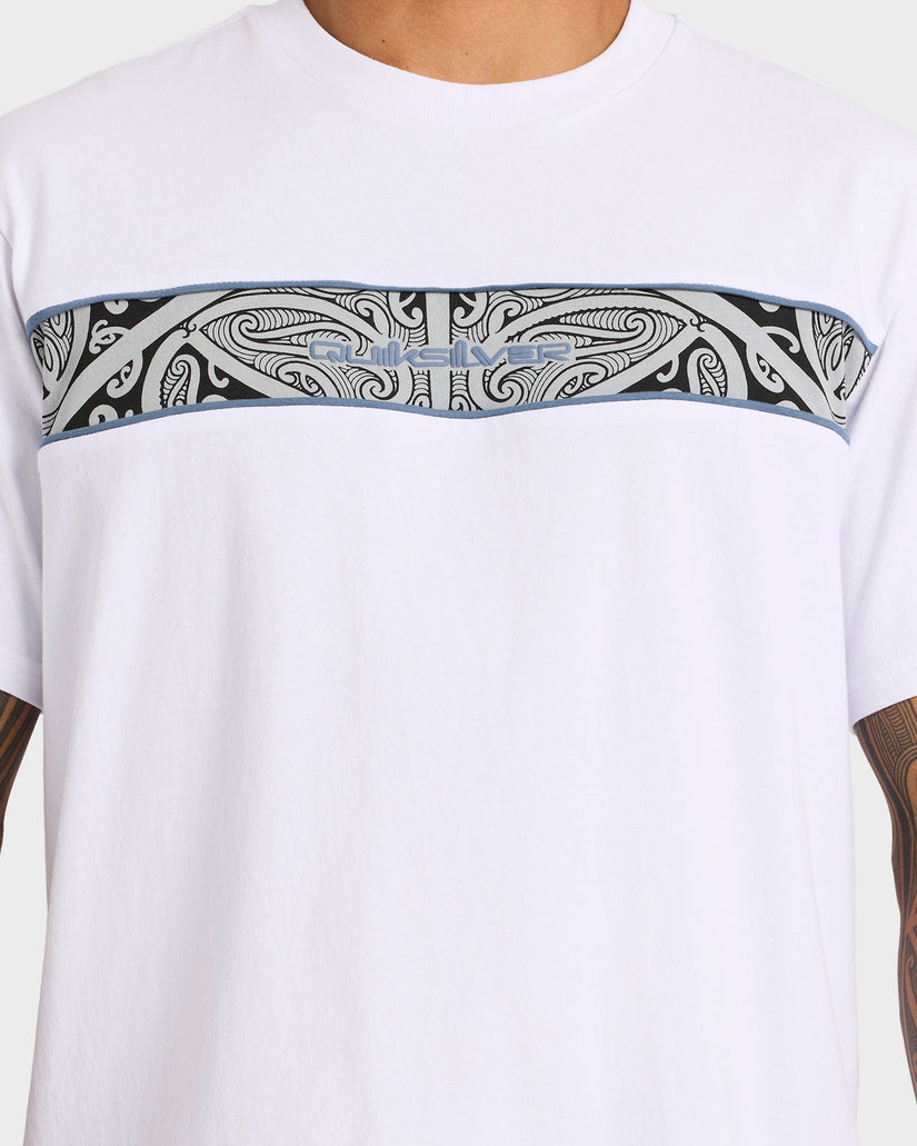 Mens Takarangi Panel T-Shirt