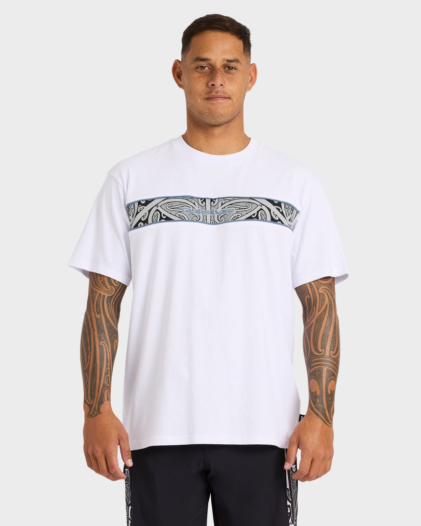 Mens Takarangi Panel T-Shirt