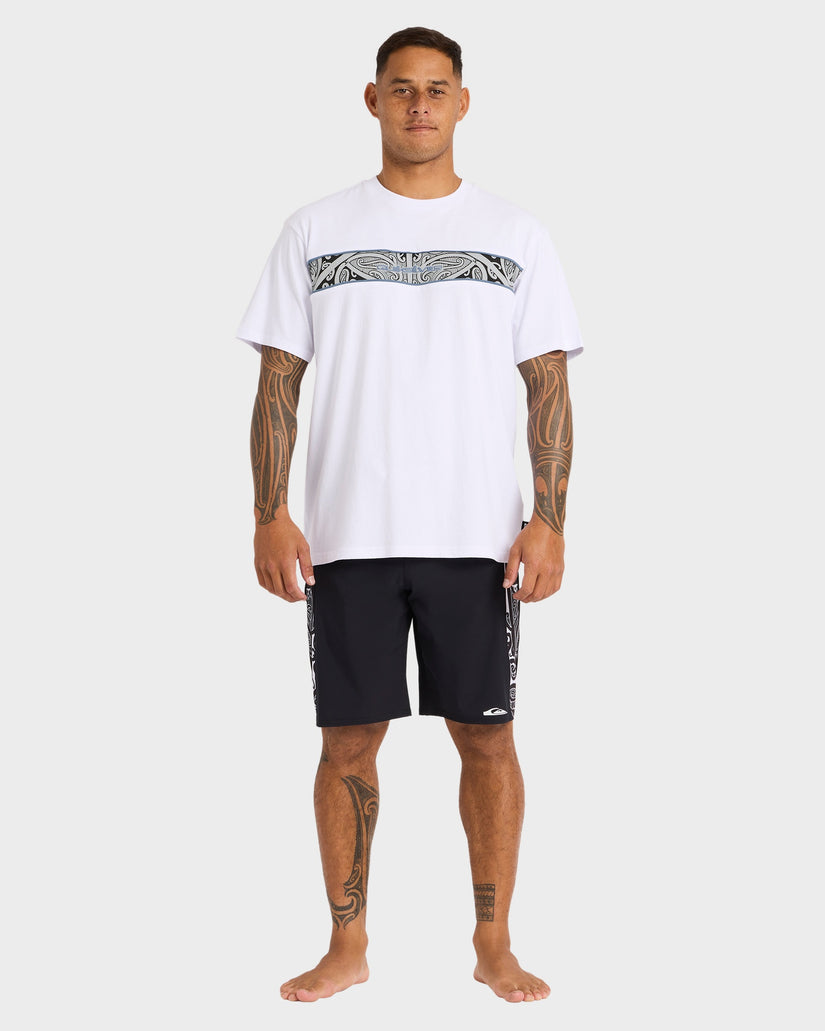 Mens Takarangi Panel T-Shirt
