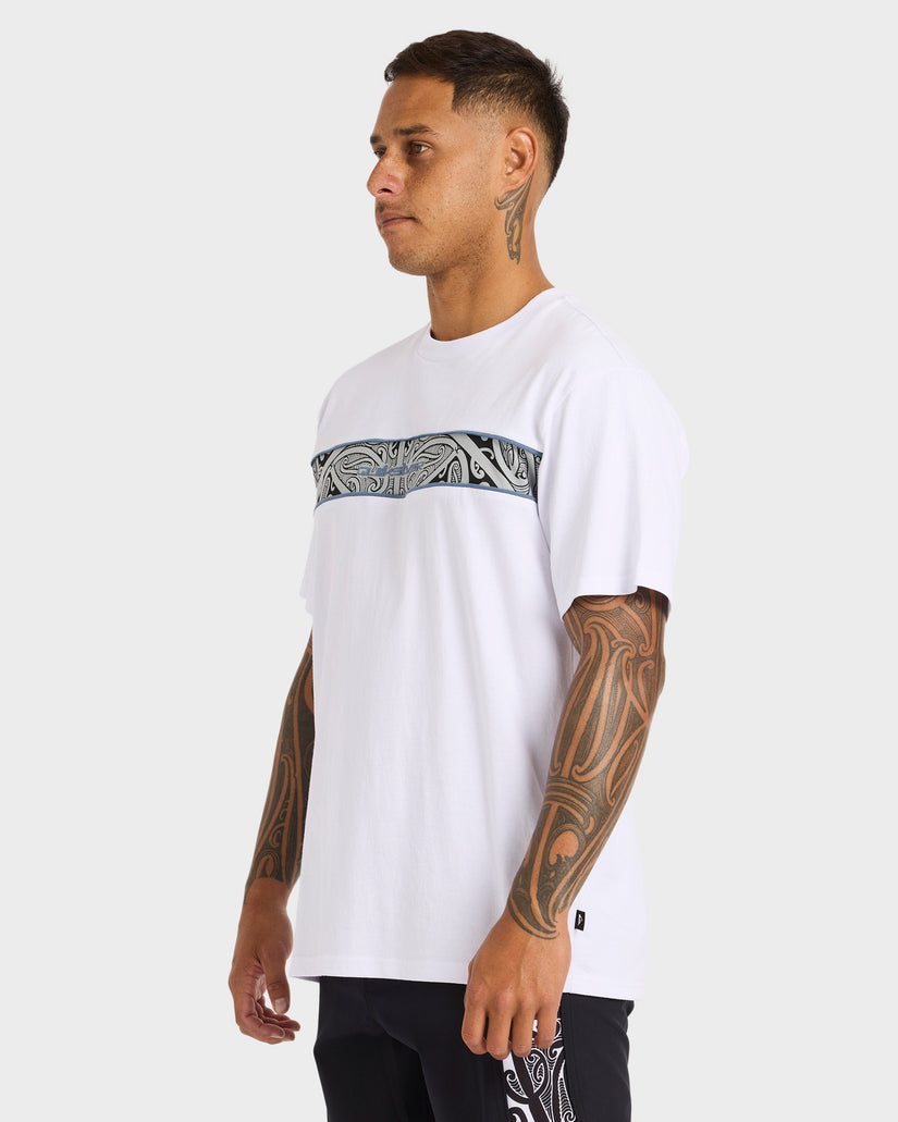 Mens Takarangi Panel T-Shirt