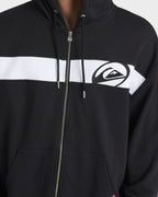 Mens Tilt Panel Zip Up Hoodie