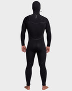 Mens 5/4/3 Marathon Sessions Hooded Chest Zip Wetsuit