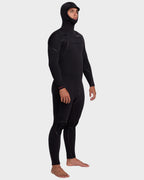 Mens 5/4/3 Marathon Sessions Hooded Chest Zip Wetsuit