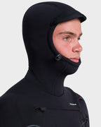 Mens 5/4/3 Marathon Sessions Hooded Chest Zip Wetsuit