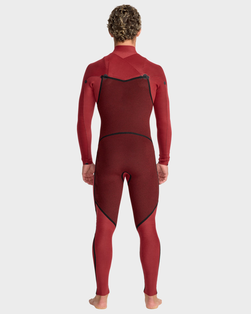 Mens Merc 3/2 Chest Zip Wetsuit