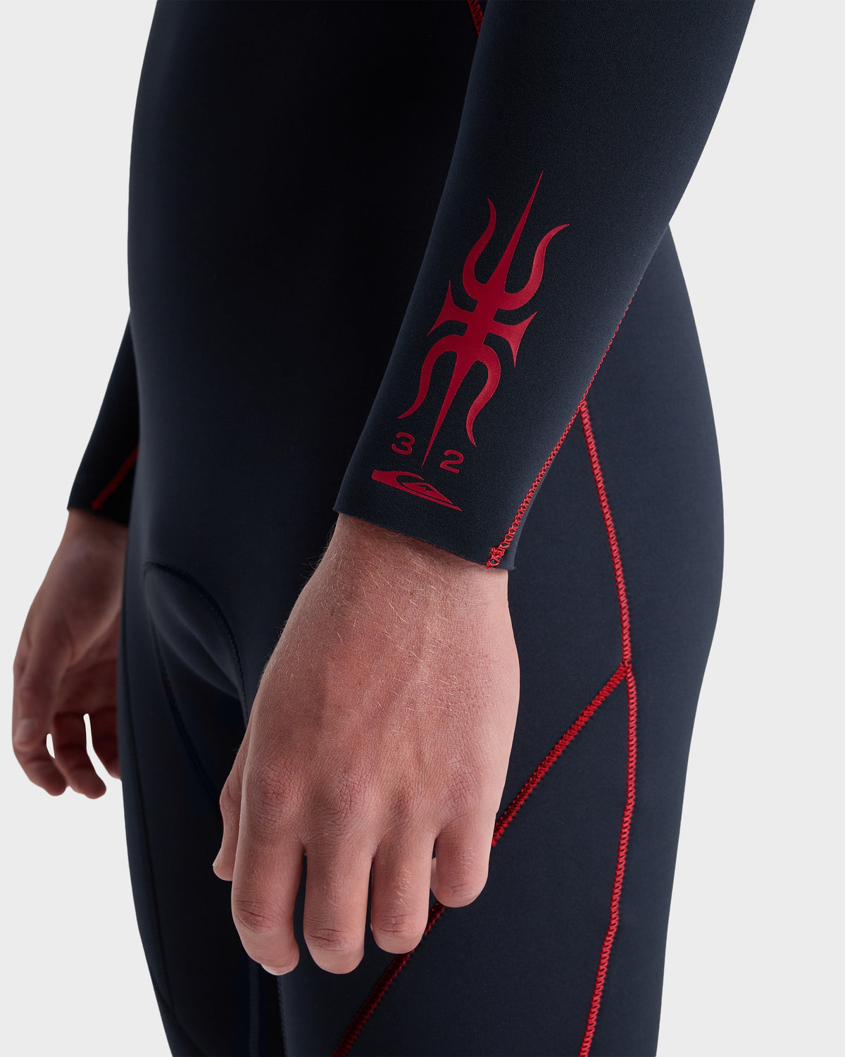 Mens 3/2 Mercury Chest Zip Wetsuit
