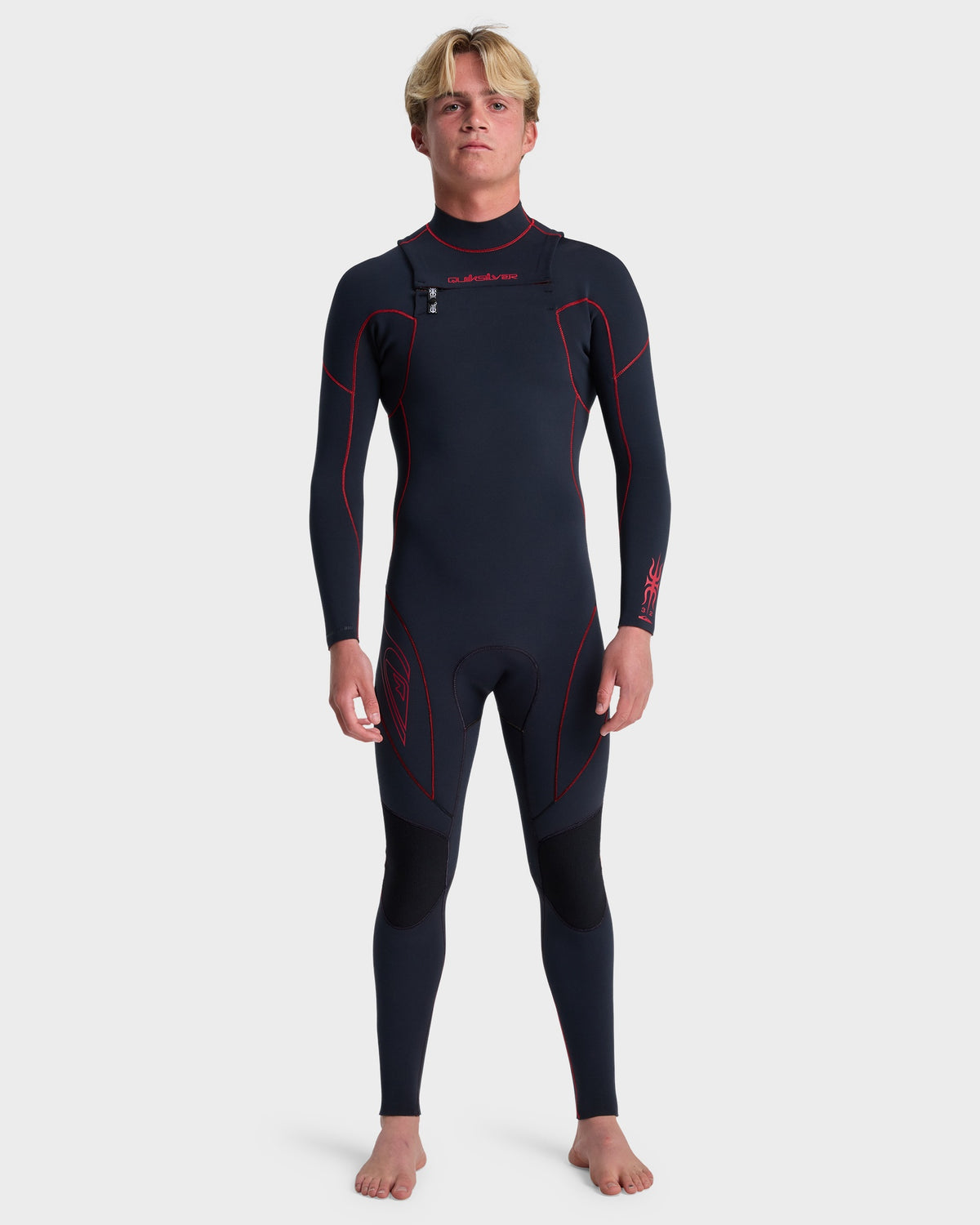 Mens 4/3 Mercury Chest Zip Wetsuit