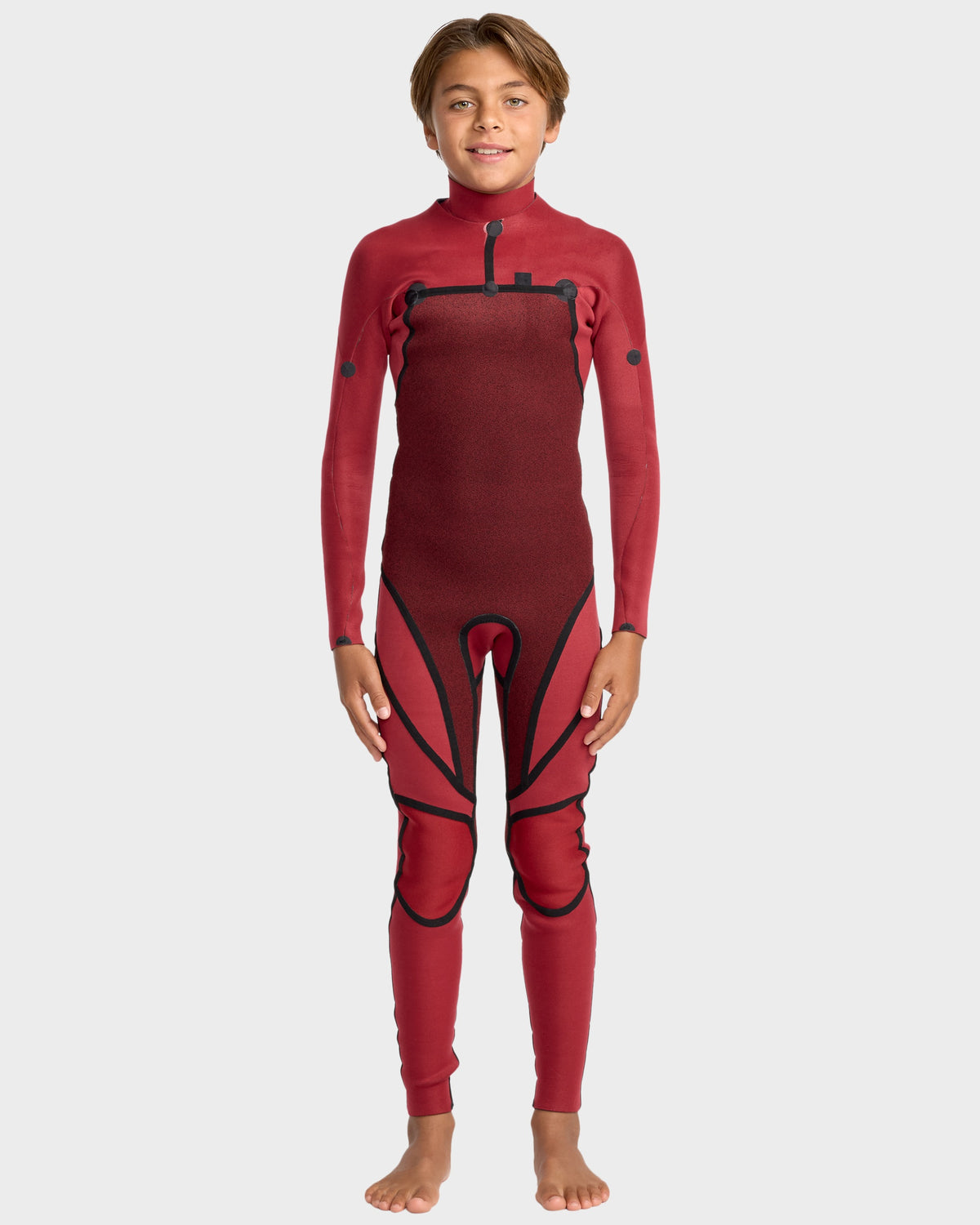 Boys 8-16 3/2Mm Mercury Chest Zip Wetsuit