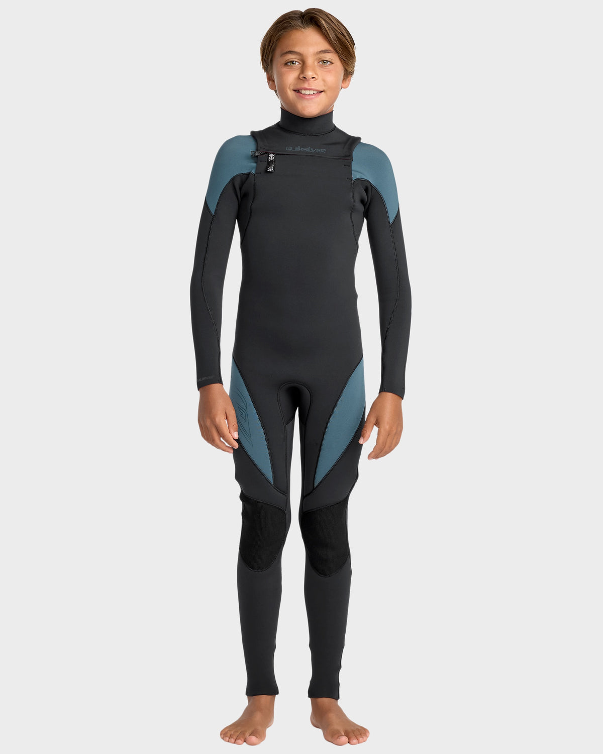 Boys 8-16 3/2Mm Mercury Chest Zip Wetsuit