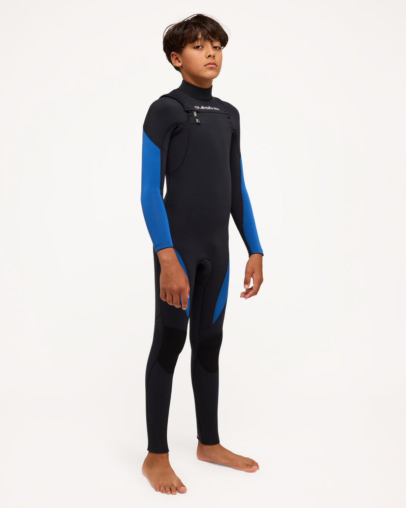Boys 8-16 4/3 Mercury Chest Zip Wetsuit