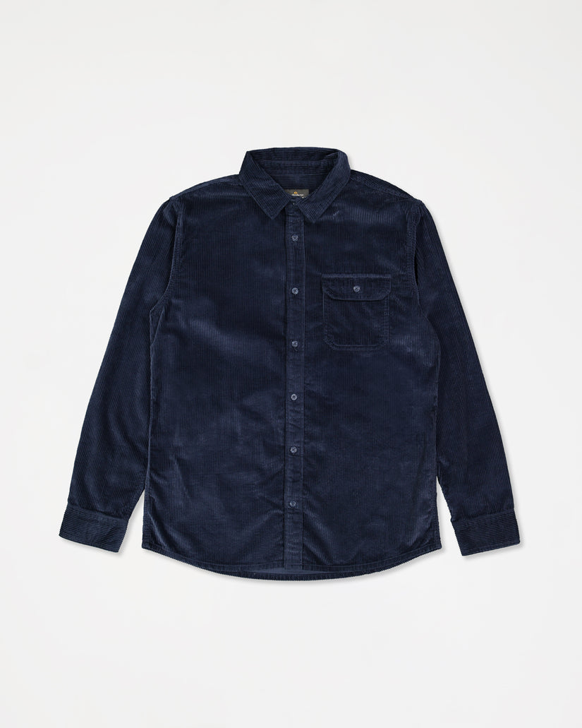 Mens Aireys Corduroy Long Sleeve Shirt