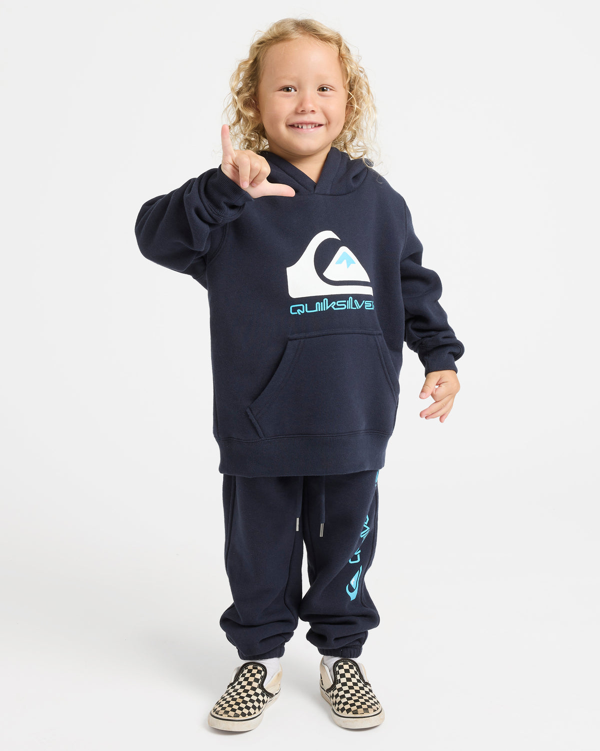 Boys 2-7 Comp Logo Pullover Hoodie
