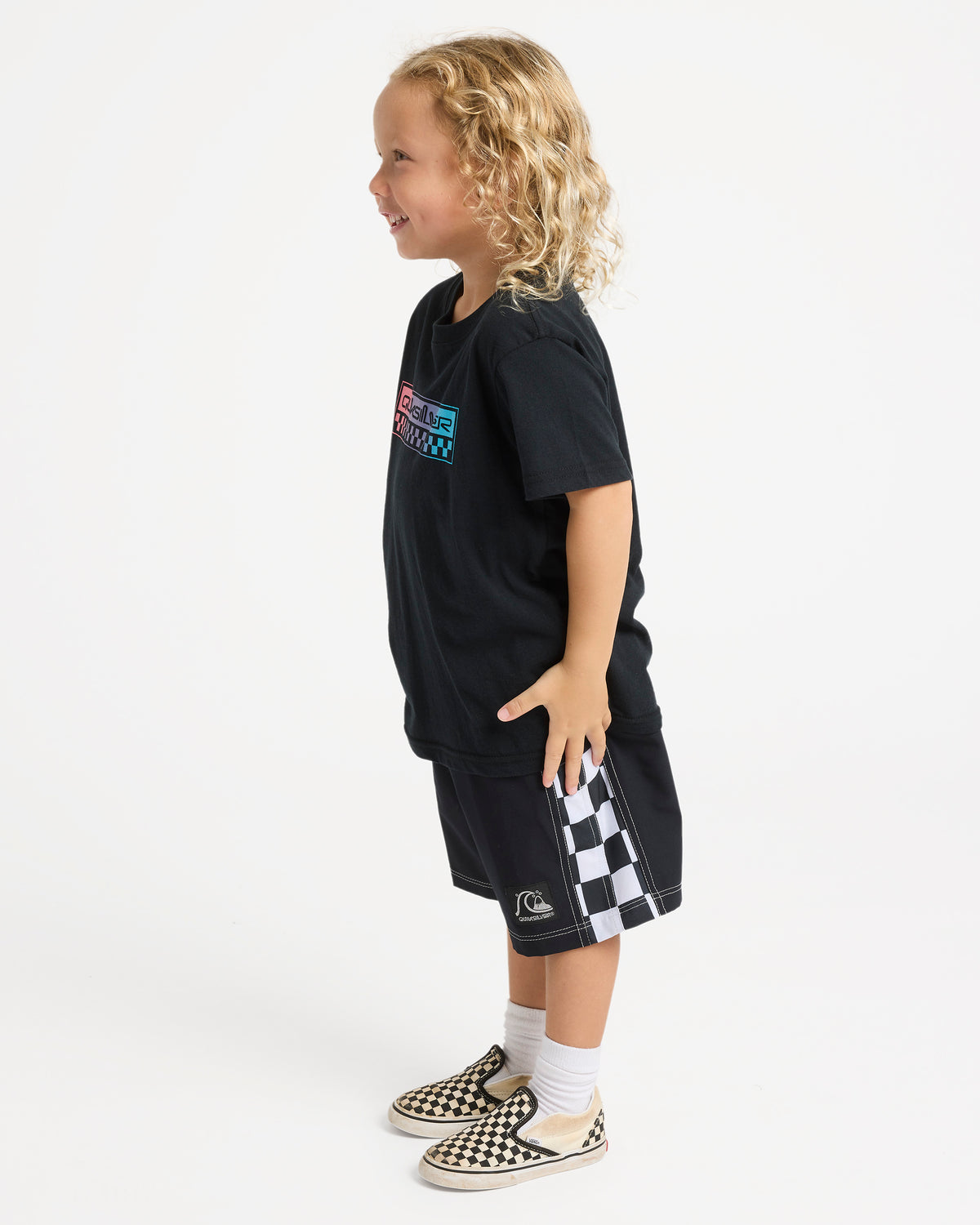 Boys 2-7 Omni Check T-Shirt