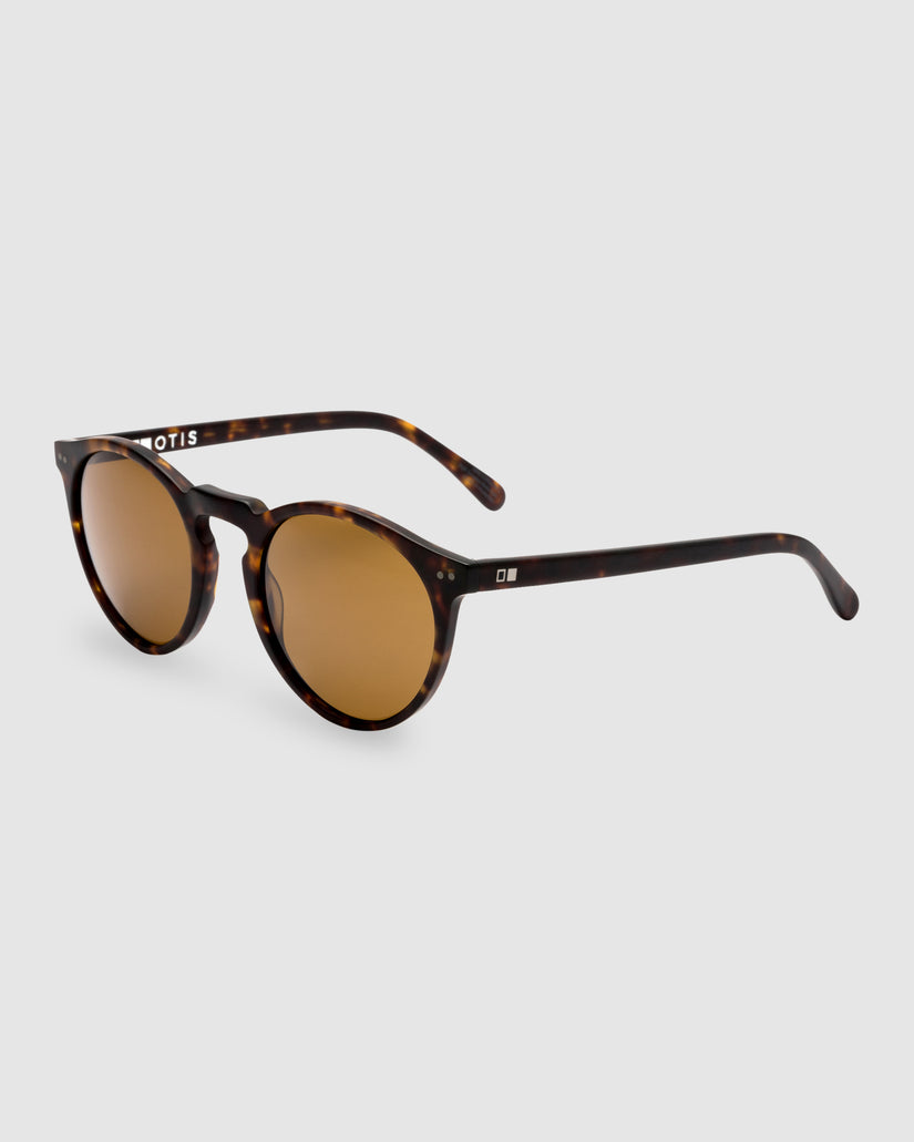 OMAR ECO MATTE DARK TORT BROWN
