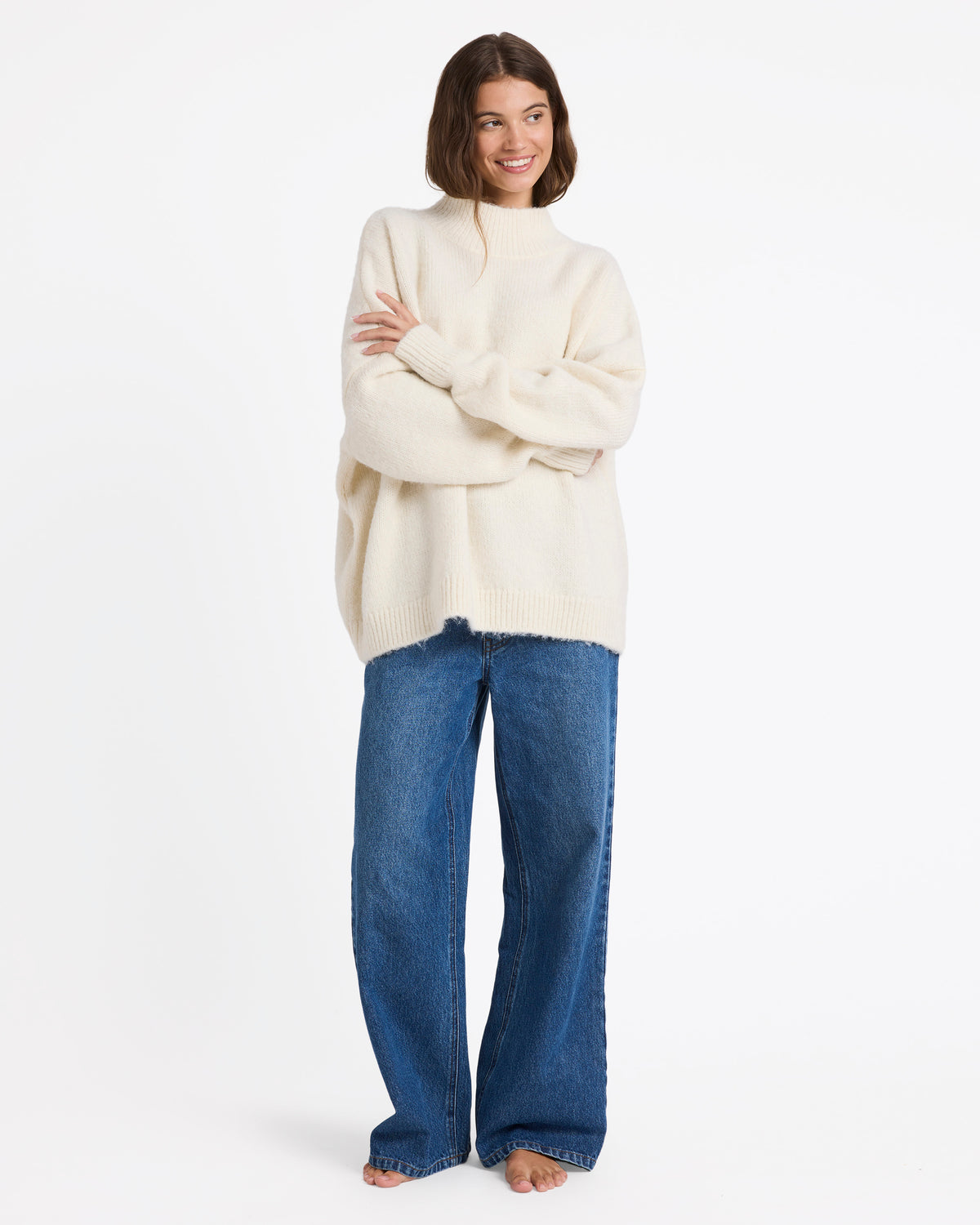 Womens In The Clouds Crew Neck