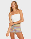 Womens Milly Elastic Waist Shorts