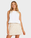 Womens Dream Big Flora Mini Skirt