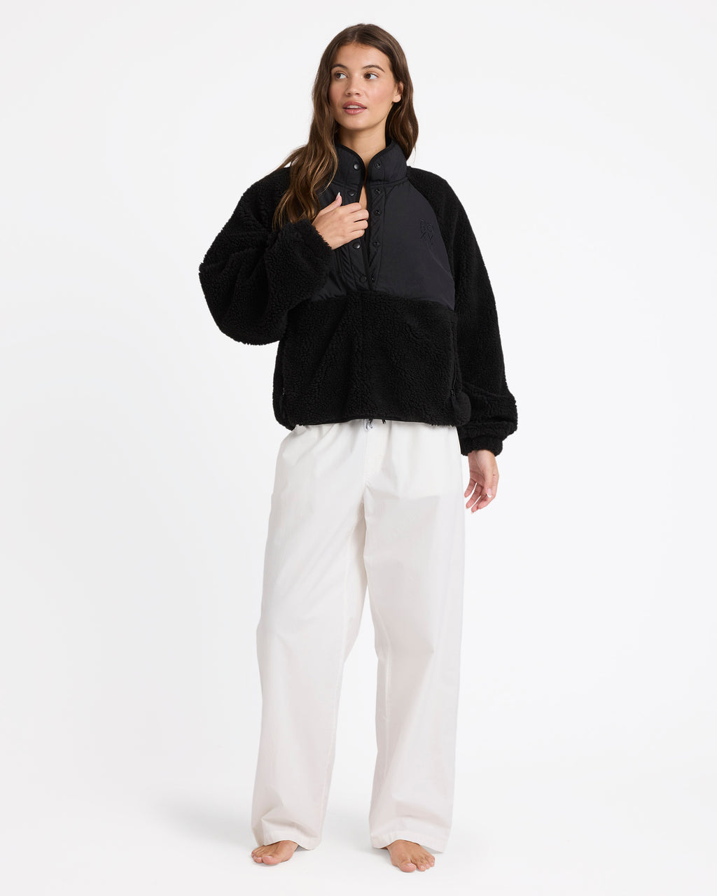Womens Till Dawn Fleece Pullover