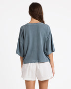 Womens Warm Ups Oversized T-Shirt