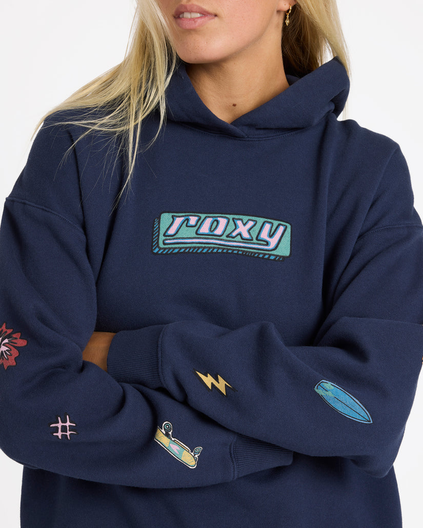 Womens Going Back Pullover Hoodie