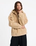 Womens City Track Fleece Jacket