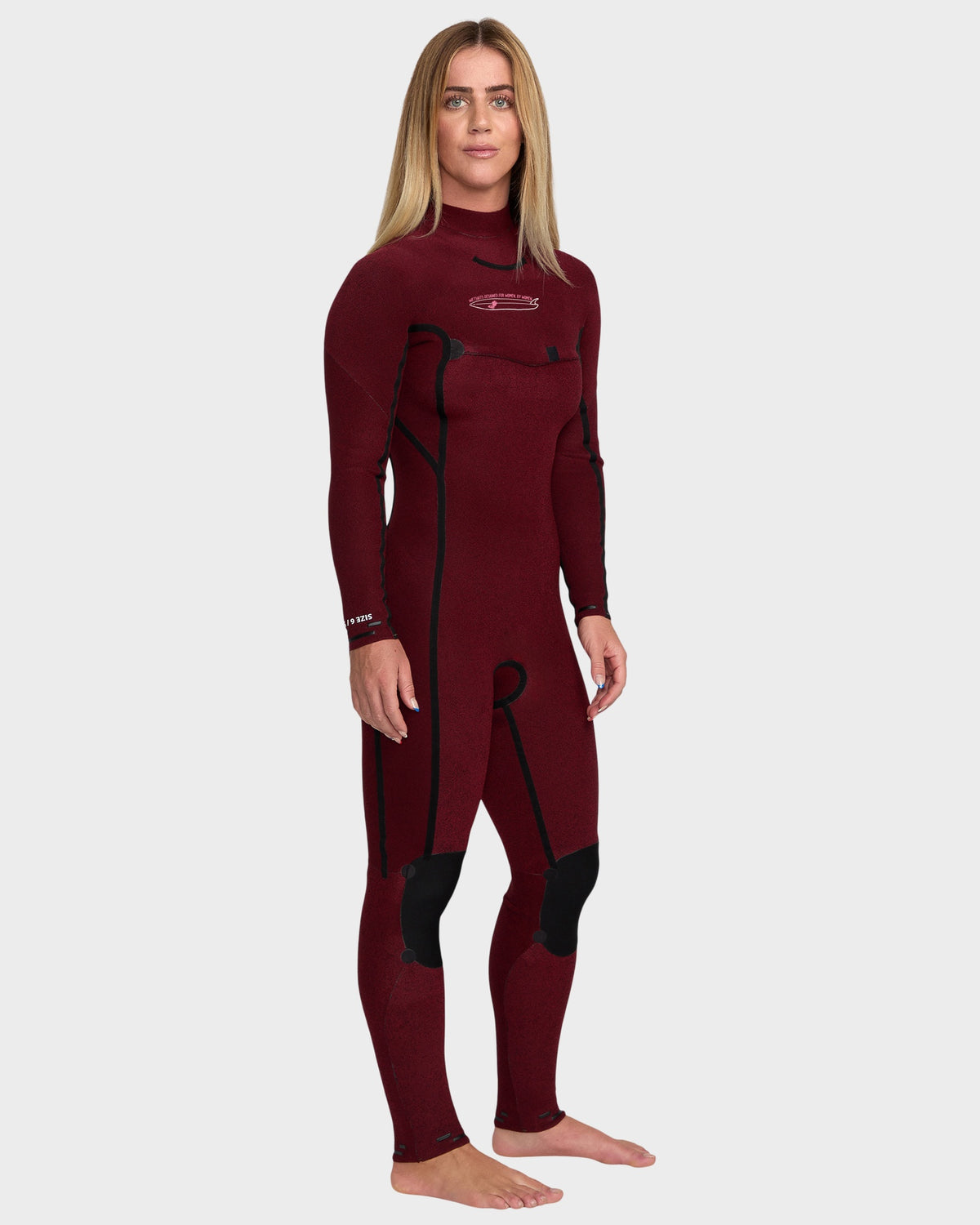 Womens 4/3mm Elite Extra Stretch Chest Zip Wetsuit