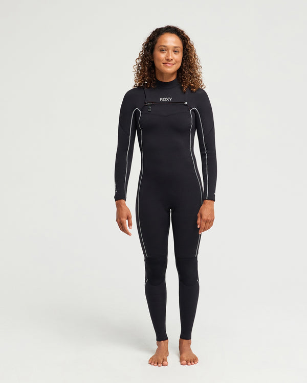 Womens 4/3mm Elite Extra Stretch Chest Zip Wetsuit
