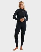 Womens 4/3mm Swell Natural Chest Zip Wetsuit