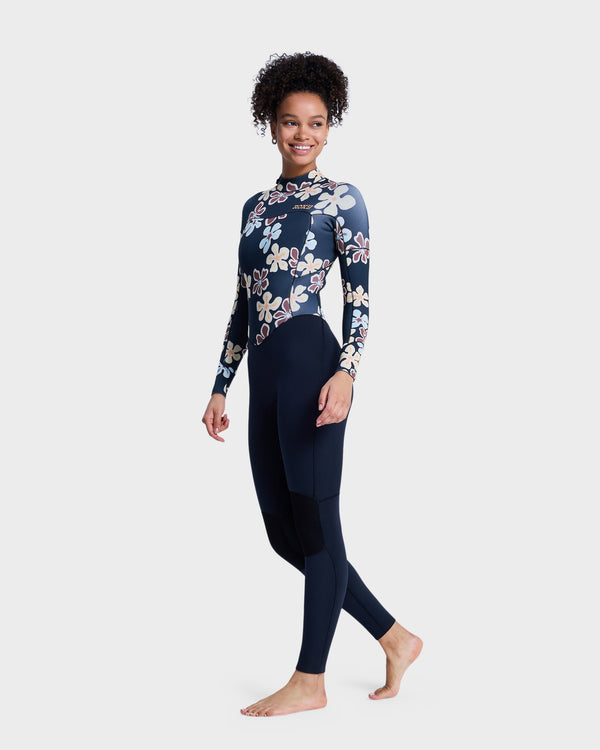Womens 3/2mm Swell Natural Back Zip Wetsuit