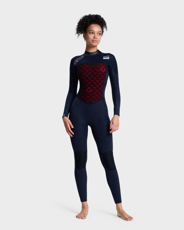 Womens 3/2mm Swell Natural Back Zip Wetsuit