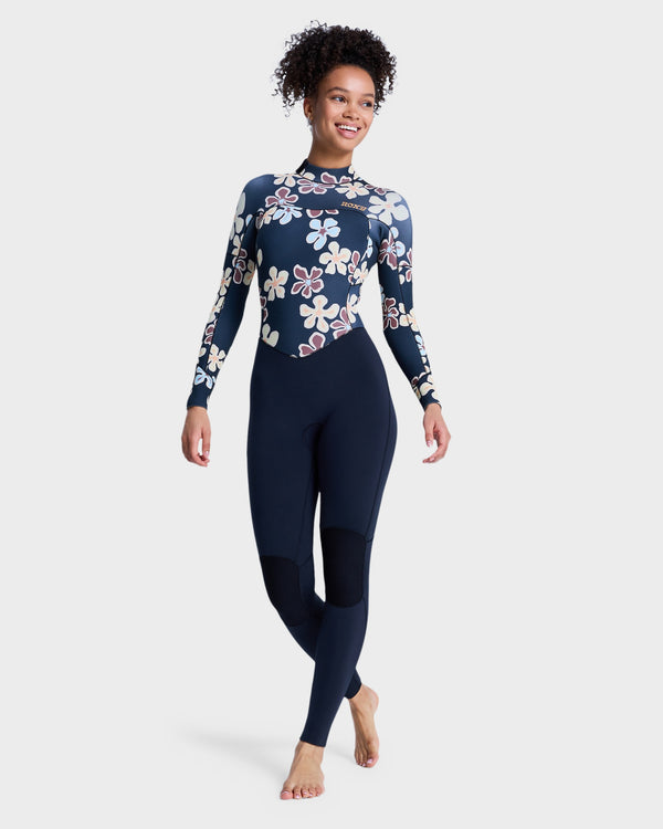 Womens 3/2mm Swell Natural Back Zip Wetsuit