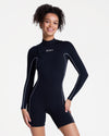 Womens 2mm Elite Xtra Stretch FullZip Long Sleeve Springsuit