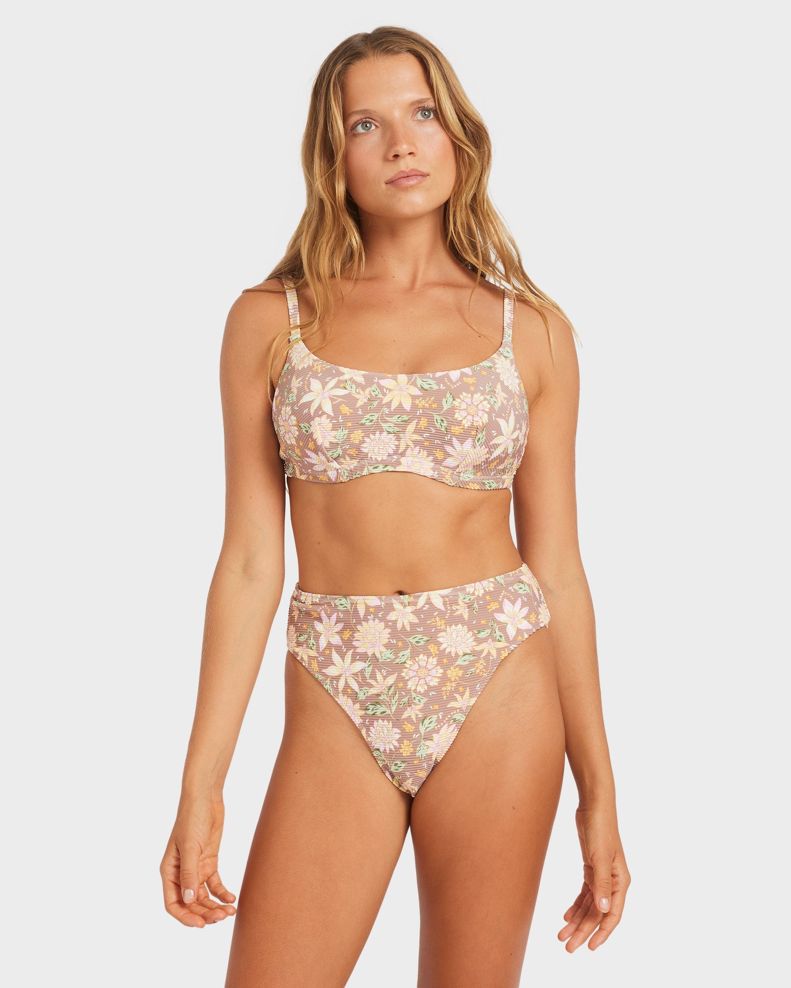 Womens Garland D Cup Bralette Bikini Top Womens Garland D Cup Bralette Bikini Top