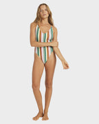 Womens Fields V-Neck One Piece Swimsuit