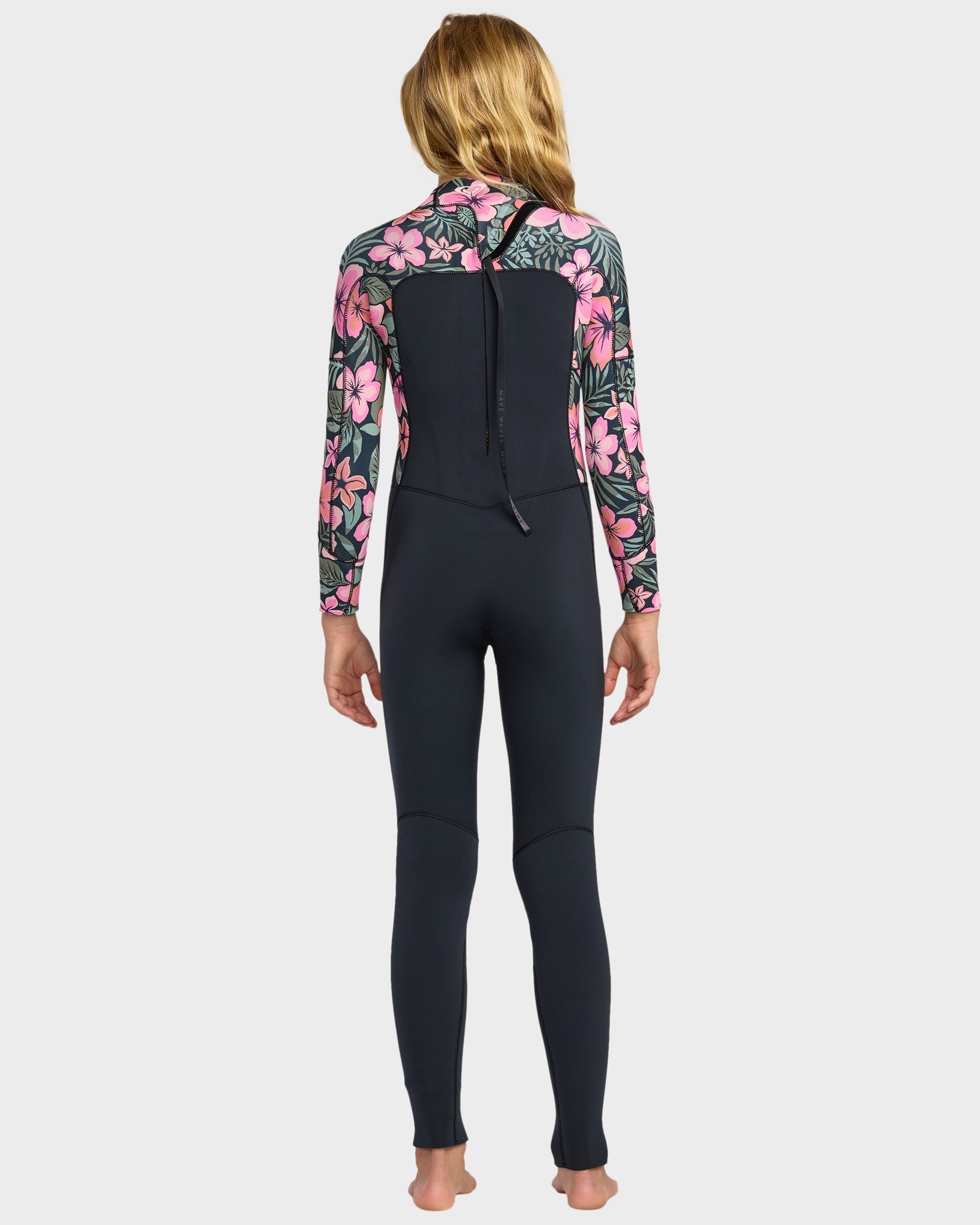 Girls 8-16 4/3mm Swell Natural Back Zip Wetsuit