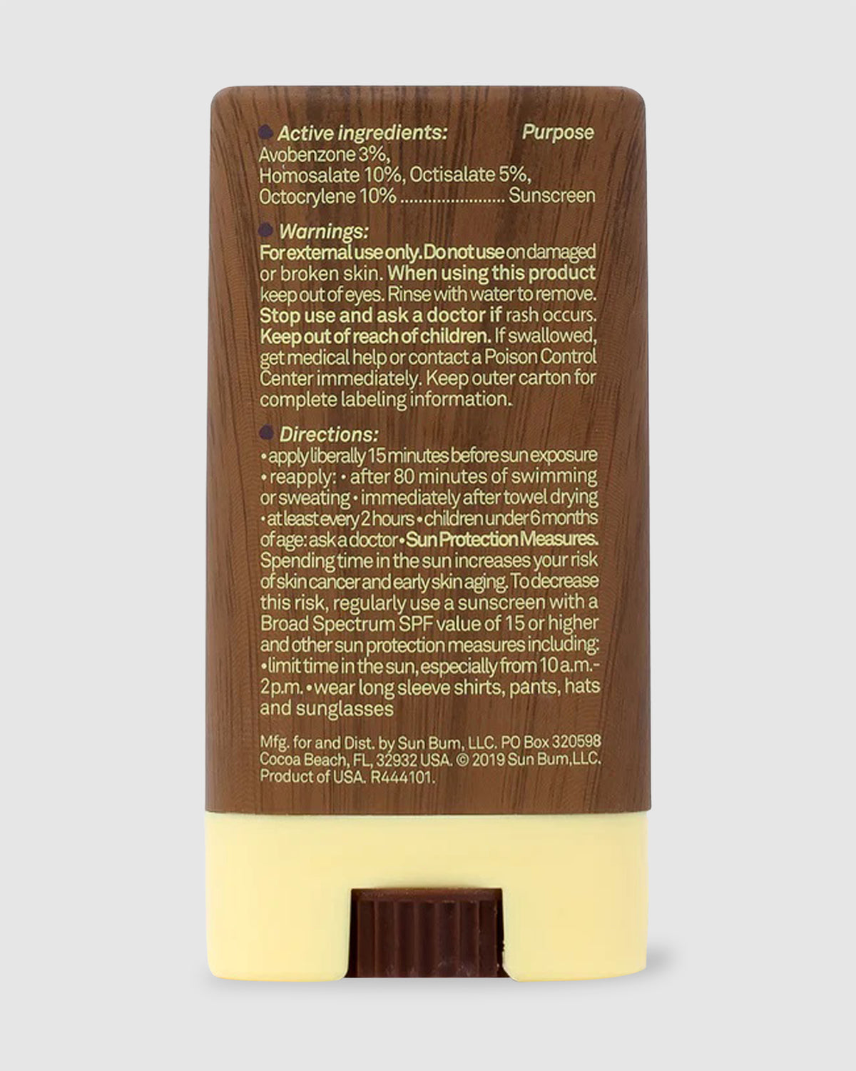 Sun Bum Face Stick Spf 30 Sunscreen